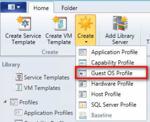 Figure 20: Create Guest OS Profile