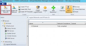 Figure 3: Create Logical Network