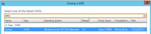 Figure 13: VHDX dédié à Hyper-V