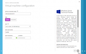 Figure 3: Configuration de la VM