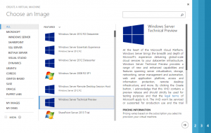 WS2016 dans Azure